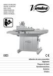 Aplacadora de cantos preencolados Edgebander