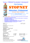 STOPNET déboucheur - E. HENROTTE Distribution