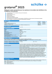 grotanol 3025 - français