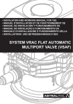 system vrac flat automatic multiport valve (vsaf)