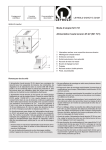 Mode d`emploi 521 721 Alimentation haute tension 25 kV (521 721)