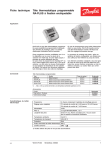 Fiche technique Tête thermostatique programmable RA