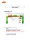 MODE D`EMPLOI Inscription sur le site d`ABICE