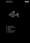 Klappsitz Serie 801 Lift-up seat Range 801 Montageanleitung