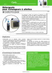 Détergents pour échangeurs à ailettes CARLYCLEAN