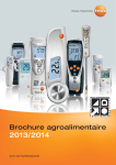 Brochure agroalimentaire