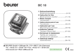 BEURER GmbH t Söflinger Str. 218 t 89077 Ulm