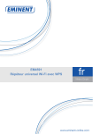 EM4591 Répéteur universel Wi-Fi avec WPS