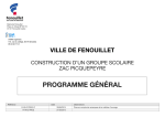 Programme Général GS - Ville de Fenouillet