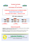 produit cool roof - Laboratori Ecobios Srl