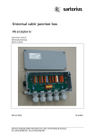 Universal cable junction box PR 6130/04 N