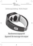 Nackenmassagegerät Appareil de massage de nuque