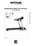 Montageanleitung Laufband „Track Performance”