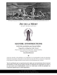 JEU DE LA MORT MANUEL D`InstructIons