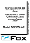 Model FOX F60-001