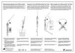 Gebruiksaanwijzing Urine-Monovette® Istruzioni d`uso delle