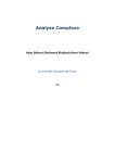 Analyse Complexe - UVT e-doc - Université Virtuelle de Tunis