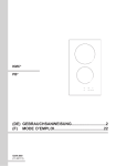 (de) gebrauchsanweisung................................2 (f) mode d`emploi