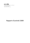 Rapport d`activité 2009