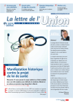 La lettre de l`Union - URPS médecins Ile-de