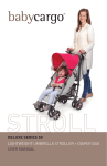 deluxe series 50 lightweight umbrella stroller + diaper bag