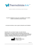 Système d`ablation endométriale par ballon thermique Ce guide de l