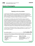 Directive d`homologation Épandage aérien de pesticides