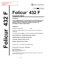 Extension de l`homologation du fongicide Folicur 432 F