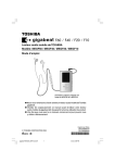 Lecteur audio mobile de TOSHIBA Modèle