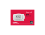 69-1723F - RTH6300B Thermostat programmable Mode d`emploi