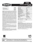 Sta-Kool French DataSheets