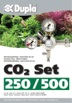 Instrucciones de uso / CO 2 Set 250 / 500