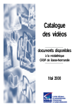 Catalogue des vidéos - CRDP Basse-Normandie