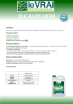 SLC ALOE VERA - Performance hygiène