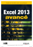 Excel 2013 Avancé
