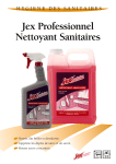 Jex Pro NETTOYANT SANITAIRES