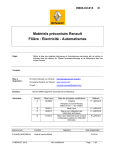 Matériels préconisés Renault Filière : Electricité