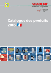 Catalogue des produits 2005