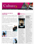 La newsletter Cultures de février () - Toulouse cultures