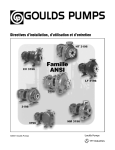 Famille ANSI - Goulds Pumps