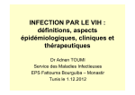 INFECTION PAR LE VIH - Société des Médecins Généralistes de