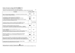 Mode d`emploi abrégé METRAOHM 413