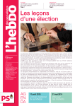 Les leçons d`une élection