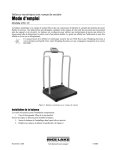 Mode d`emploi - Rice Lake Weighing Systems