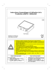 Instructions d`assemblage et d`utilisation de la