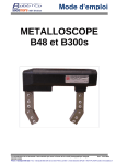 METALLOSCOPE B48 et B300s