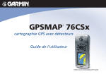 GPSMAP® 76CSx - GPS City Canada