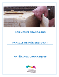 Matériaux organiques - Conseil des métiers d`art du Québec