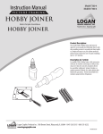 Hobby Joiner - Logan Graphic Products