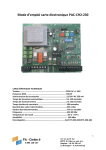 Mode d`emploi carte électronique PAC-CH2-230